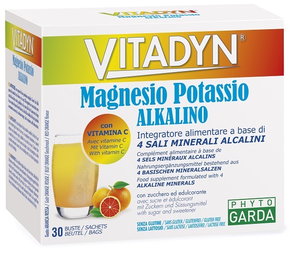 VITADYN MAGNESIO POTASSIO ALKALINO 30 BUSTINE - Gruppofarmastore.it