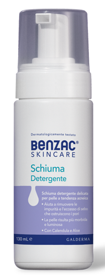 BENZAC SKINCARE SCHIUMA DETERGENTE 130 ML - Gruppofarmastore.it