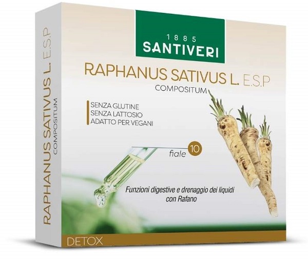 RAPHANUS SATIVUS L ESP 10 FIALE DA 10 ML - Gruppofarmastore.it