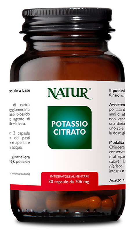 POTASSIO CITRATO 30 CAPSULE - Gruppofarmastore.it