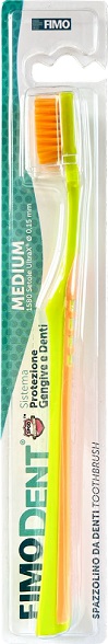 FIMODENT SPAZZOLINO SISTEMA PROTEZIONE GENGIVE E DENTI MEDIO - Gruppofarmastore.it