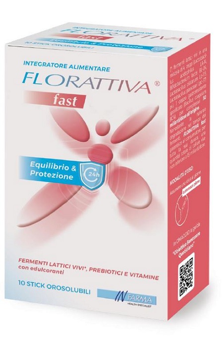 FLORATTIVA FAST 10 STICK OROSOLUBILI - Gruppofarmastore.it