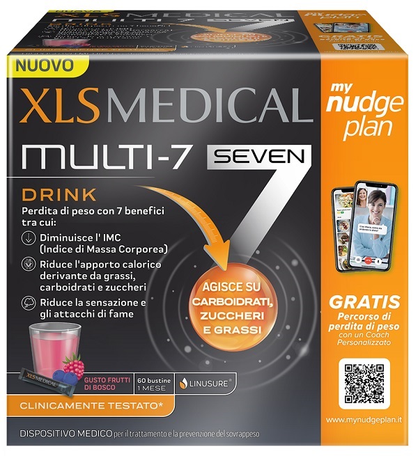 XLS MEDICAL MULTI7 DRINK 60 BUSTINE - Gruppofarmastore.it