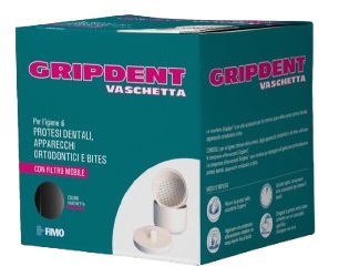 GRIPDENT VASCHETTA PORTA PROTESI DENTALI ED APPARECCHI ORTODONTICI - Gruppofarmastore.it