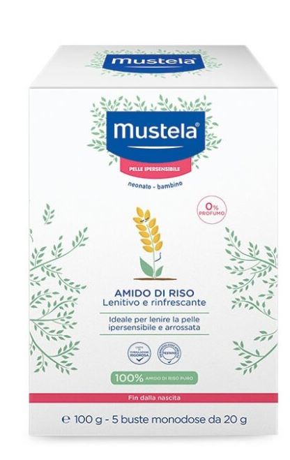 MUSTELA AMIDO DI RISO 100 G - Gruppofarmastore.it
