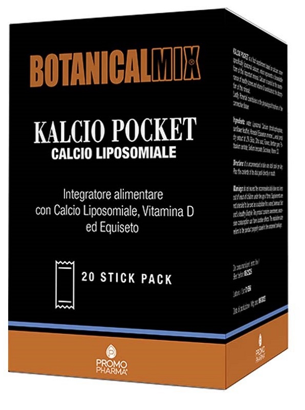 KALCIO POCKET BOTANICAL MIX 20 STICK DA 10 ML - Gruppofarmastore.it