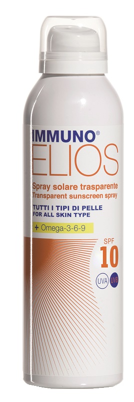 IMMUNO ELIOS SPRAY SOLARE TRASPARENTE SPF 10 150 ML - Gruppofarmastore.it