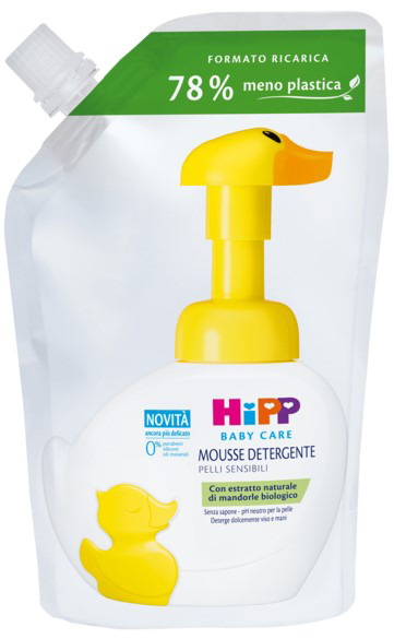 HIPP BABY CARE RICARICA MOUSSE DETERGENTE PAPERELLA FUN 250 ML - Gruppofarmastore.it