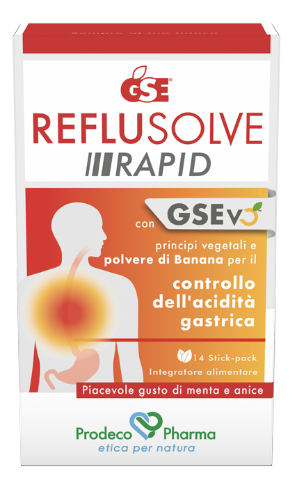 GSE REFLUSOLVE RAPID 14 STICK PACK - Gruppofarmastore.it
