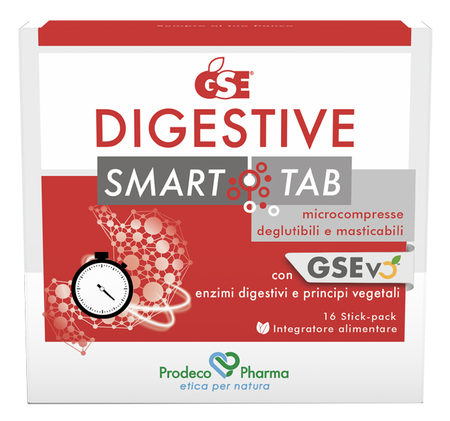 GSE DIGESTIVE SMART TAB 16 STICK PACK - Gruppofarmastore.it