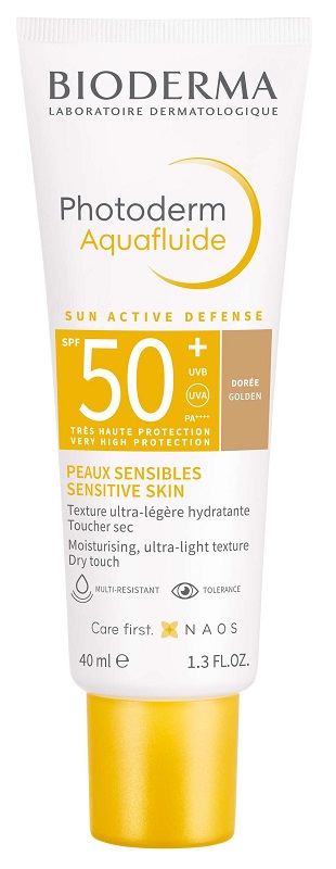 PHOTODERM AQUAFLUID DORE' SPF50+ 40 ML - Gruppofarmastore.it