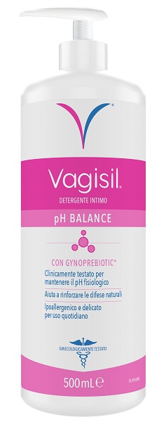 VAGISIL DETERGENTE PH BALANCE 500 ML - Gruppofarmastore.it