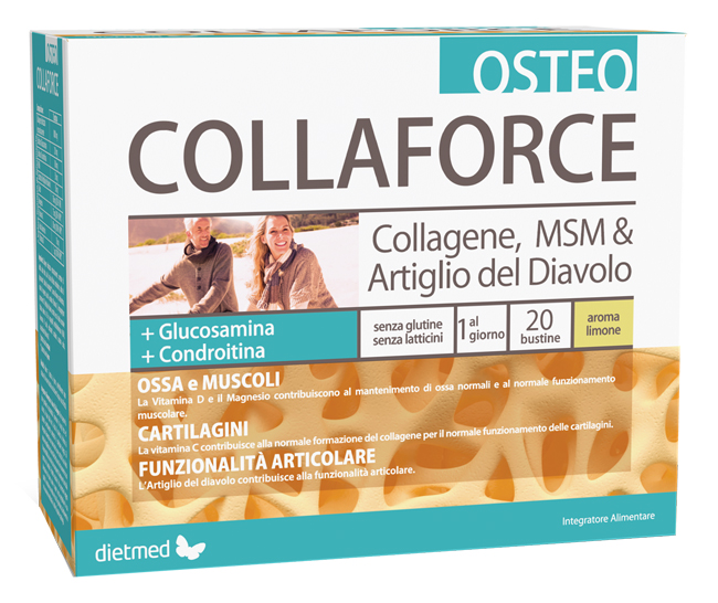 COLLAFORCE OSTEO 20 BUSTINE - Gruppofarmastore.it