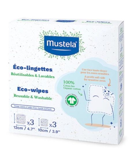 MUSTELA SALVIETTE LAVABILI RIUTILIZZABILI 6 PEZZI - Gruppofarmastore.it