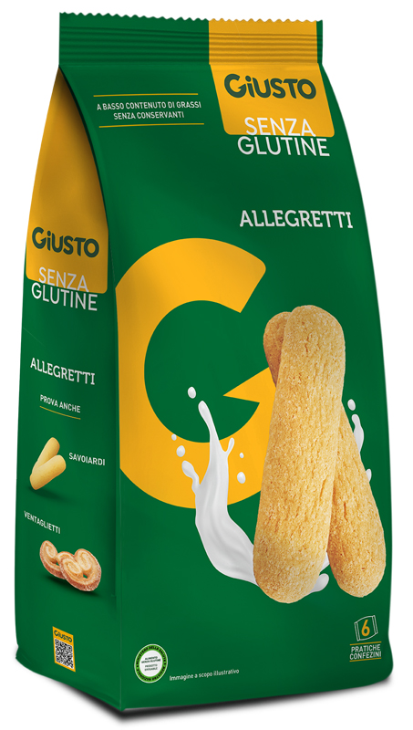 GIUSTO SENZA GLUTINE ALLEGRETTI 180 G - Gruppofarmastore.it