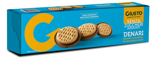 GIUSTO SENZA ZUCCHERO DENARI 120 G - Gruppofarmastore.it