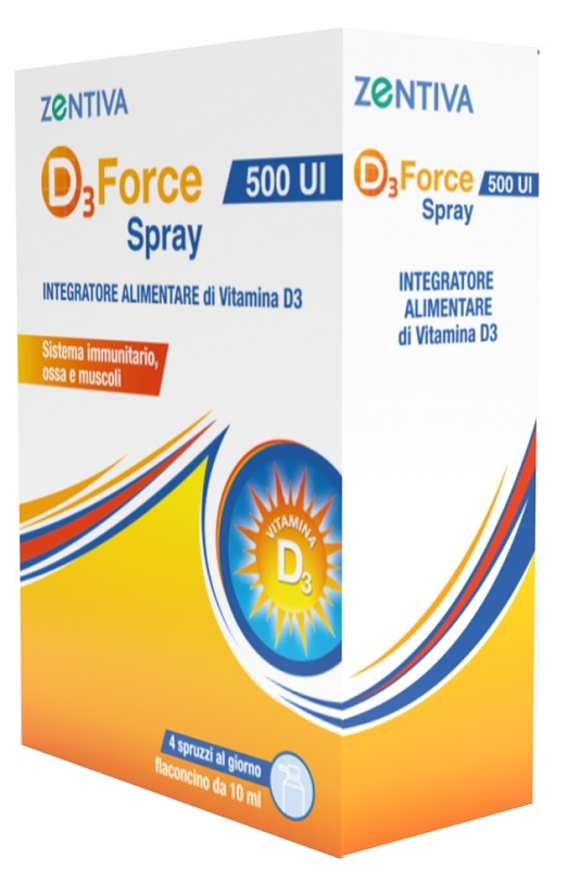 D3 FORCE 500UI SPRAY 10 ML - Gruppofarmastore.it