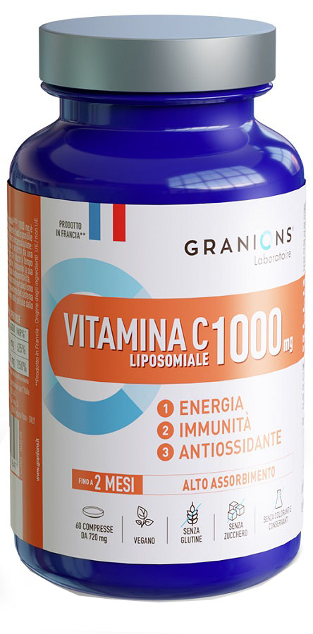 GRANIONS VITAMINA C LIPOSOMIALE 1000MG 60 COMPRESSE - Gruppofarmastore.it
