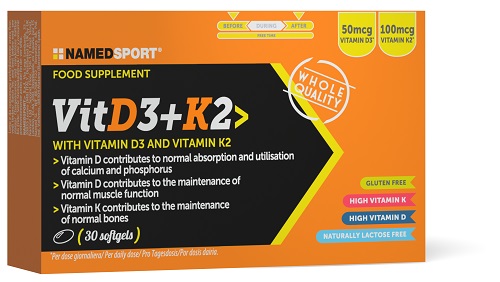VITD3+K2 30 SOFTGELS - Gruppofarmastore.it