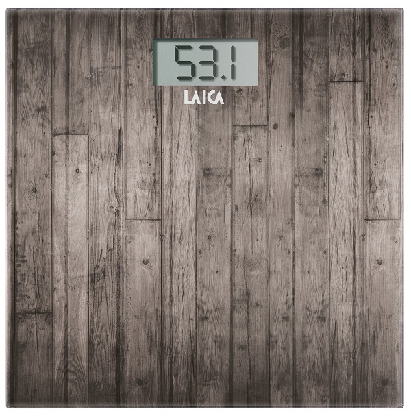 PESAPERSONE ELETTRONICA VETRO LEGNO SCURO - Gruppofarmastore.it