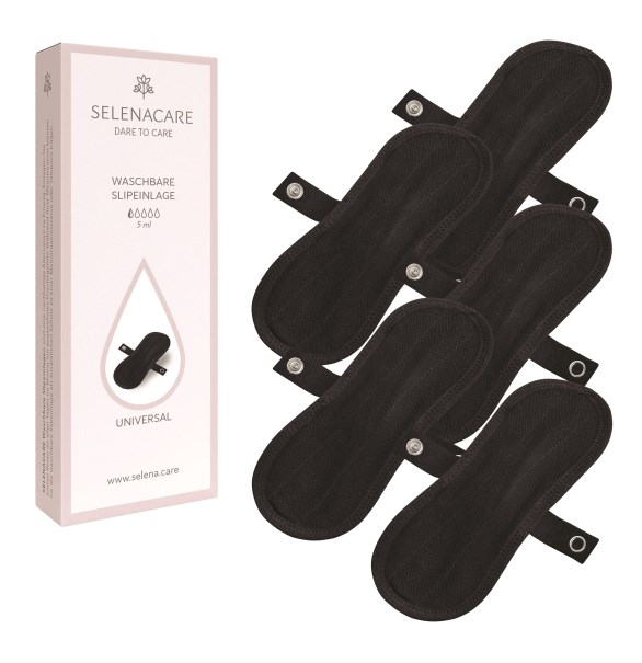 SELENACARE SALVASLIP LAVABILE NERO TAGLIA UNICA 5 PEZZI - Gruppofarmastore.it
