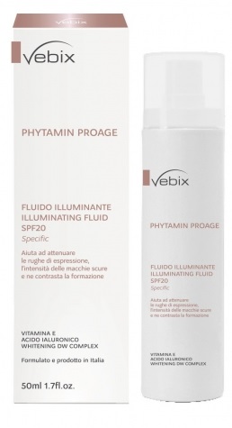 VEBIX PHYTAMIN PROAGE SPECIFIC FLUIDO ILLUMINANTE SPF20 50 ML - Gruppofarmastore.it