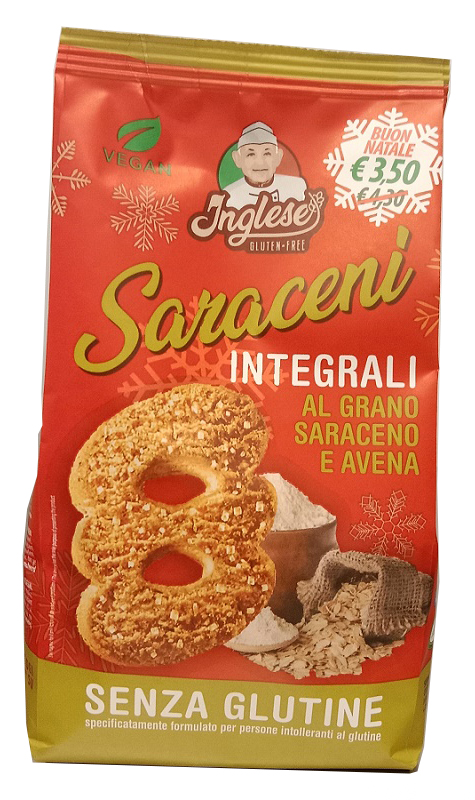 INGLESE BISCOTTI SARACENI CHRISTMAS 300 G - Gruppofarmastore.it