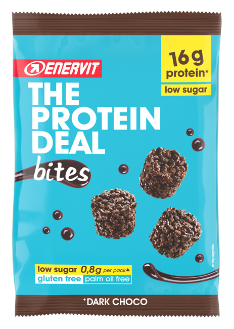 THE PROTEIN DEAL BITES DARK CHOCO 53 G - Gruppofarmastore.it
