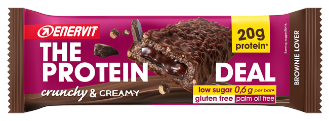 THE PROTEIN DEAL BROWNIE LOVER BARRETTA 55 G - Gruppofarmastore.it