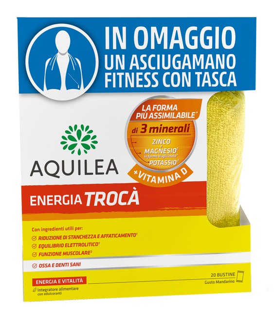 AQUILEA ENERGIA TROCA' + VITAMINA D PROMOPACK 20 BUSTINE - Gruppofarmastore.it