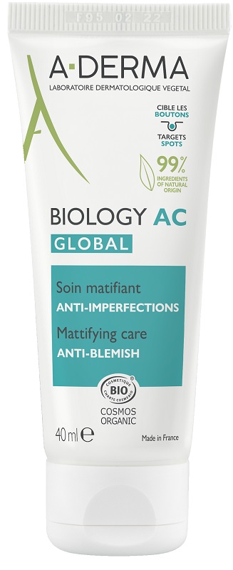 ADERMA BIOLOGY AC GLOBAL TRATTAMENTO OPACIZZANTE ANTI IMPERFEZIONI 40 ML - Gruppofarmastore.it