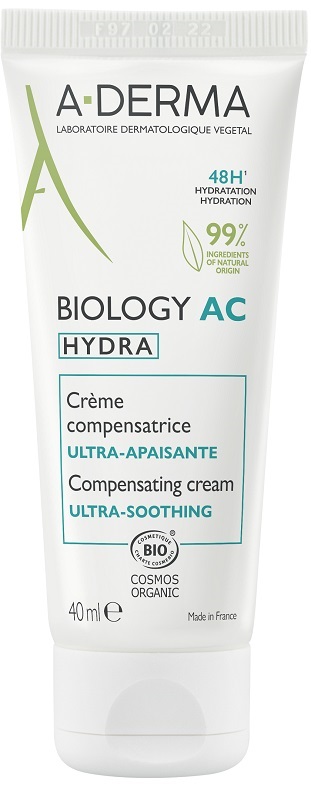 ADERMA BIOLOGY AC HYDRA CREMA COMPENSATRICE ULTRA LENITIVA 40 ML - Gruppofarmastore.it