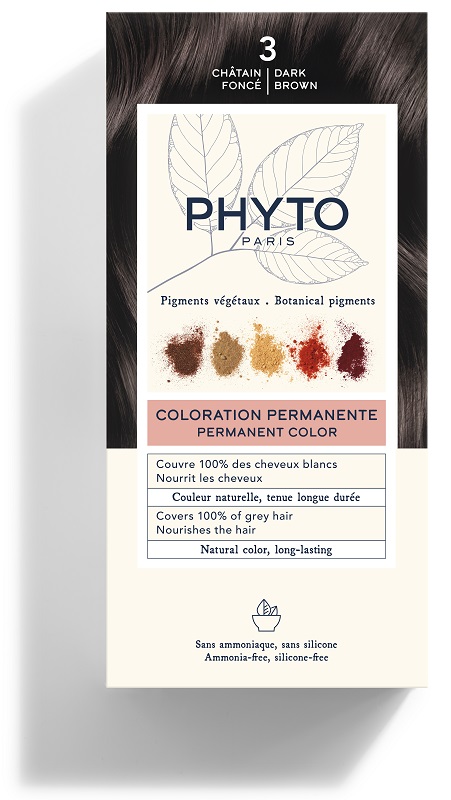 COLOR KIT 3 CASTANO SCURO LATTE RIVELATORE 50 ML + CREMA COLORANTE 50 ML + MASCHERA PROTETTIVA COLORE 12 ML + GUANTI - Gruppofarmastore.it