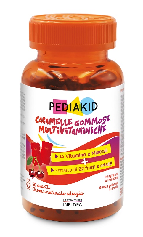 PEDIAKID MULTIVITAMINICO 60 ORSETTI GOMMOSI - Gruppofarmastore.it