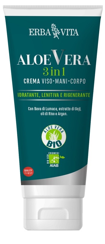 ALOE VERA CREMA 3 IN 1 BIO AIAB 200 ML - Gruppofarmastore.it