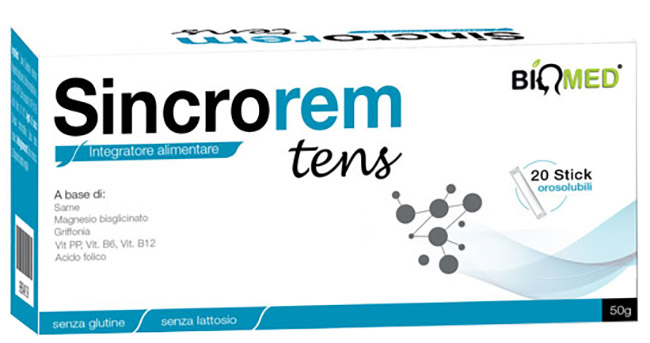 SINCROREM TENS 20 STICK - Gruppofarmastore.it