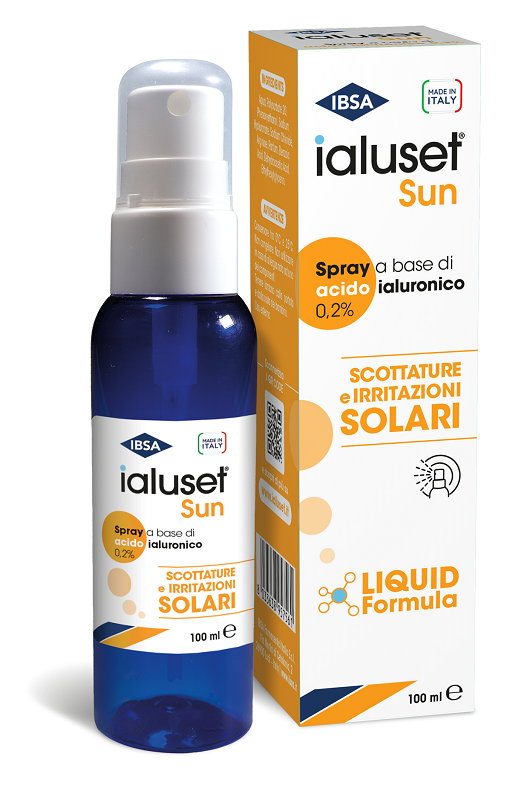 IALUSET SUN SCOTTATURE E IRRITAZIONI SOLARI SPRAY 100 ML - Gruppofarmastore.it