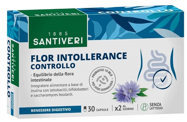 FLOR INTOLLERANCE CONTROLLO 30 CAPSULE - Gruppofarmastore.it