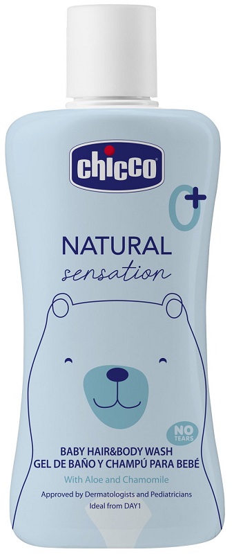 CHICCO NATURAL SENSATION BAGNO SHAMPOO 200 ML - Gruppofarmastore.it