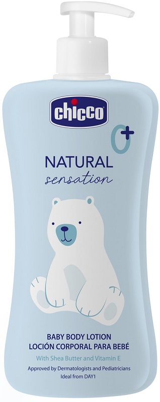 CHICCO NATURAL SENSATION CREMA CORPO 500 ML - Gruppofarmastore.it