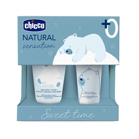CHICCO NATURAL SENSATION SET CREMA CREMAVISO - Gruppofarmastore.it