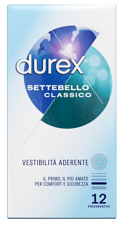 PROFILATTICO DUREX SETTEBELLO CLASSICO 12 PEZZI - Gruppofarmastore.it