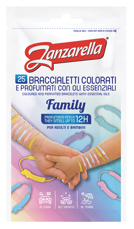 ZANZARELLA BRACCIALETTI FAMILY 25 PEZZI - Gruppofarmastore.it