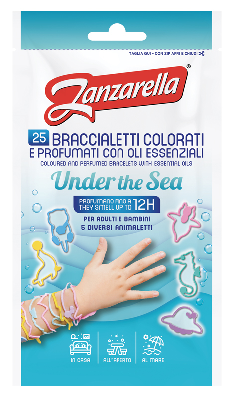 ZANZARELLA BRACCIALETTI UNDER THE SEA 25 PEZZI - Gruppofarmastore.it