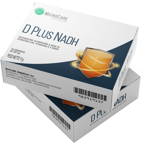 MICROCARE NUTRITION D PLUS NADH 20 COMPRESSE - Gruppofarmastore.it