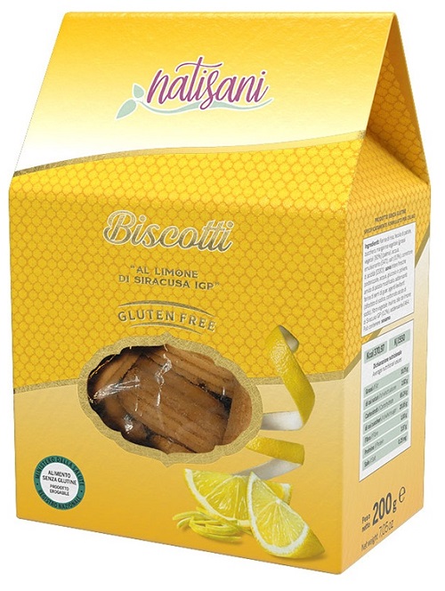 BISCOTTI AL LIMONE DI SIRACUSA IGP 200 G - Gruppofarmastore.it