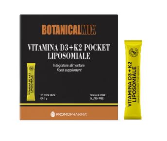 VITAMINA D3+K2 LIPOSOMIALE POCKET 20 STICK - Gruppofarmastore.it