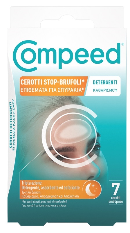 COMPEED CEROTTI STOP BRUFOLI DETERGENTI 7 PEZZI - Gruppofarmastore.it