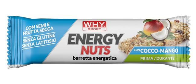 WHYSPORT ENERGY NUTS COCCO MANGO 35 G - Gruppofarmastore.it