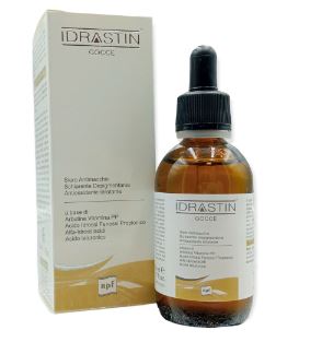 IDRASTIN GOCCE SIERO ANTIMACCHIE SCHIARENTE DEPIGMENTANTE ANTIOSSIDANTE IDRATANTE 50 ML - Gruppofarmastore.it
